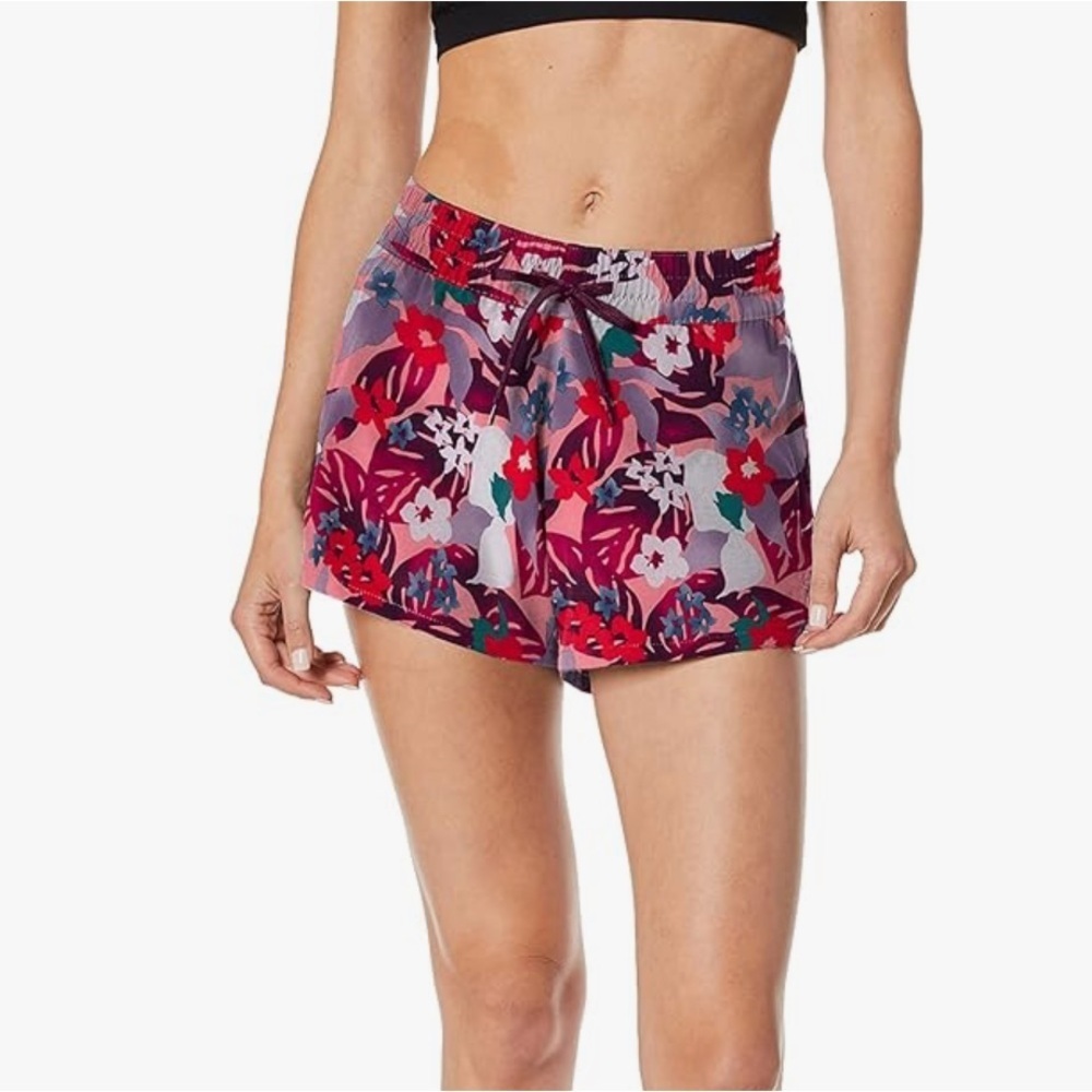 Kanu Surf Darren Stretch UPF 50+ Active Swim and Workout Boardshort, Eden Pink 6